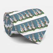 Konijnenkwartet  Pasen Stropdas (Opgerold)