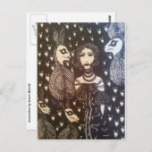 Konijnenliefde Briefkaart (Voorkant / Achterkant)