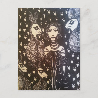 Konijnenliefde Briefkaart