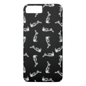  konijnenmodel printpatroon: Bunny Black Case-Mate iPhone Case (Achterkant)