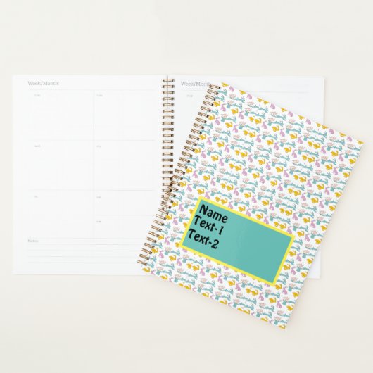 konijnenontwerpplanner planner (Display)