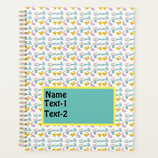 konijnenontwerpplanner planner (Voorkant)