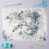 Konijnenpaar Drie Tissuepapier (Craft)