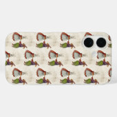  konijnenpaar in Victoriaans kleding Case-Mate iPhone Case (Achterkant (horizontaal))