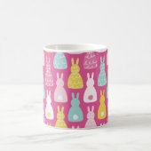 Konijnenpatroon Pasen Koffiemok (Center)