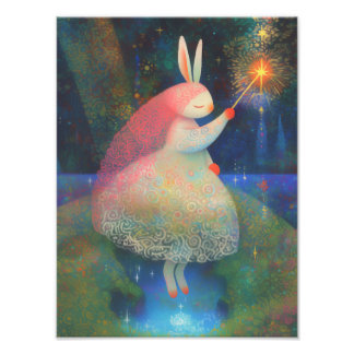 konijnenprinses foto afdruk