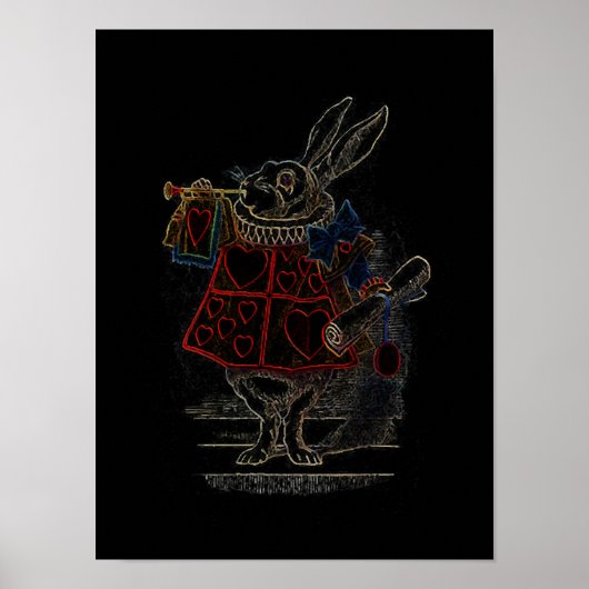 Konijnenroze - Poster (Voorkant)