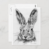 Konijnkonijn Briefkaart (Voorkant / Achterkant)