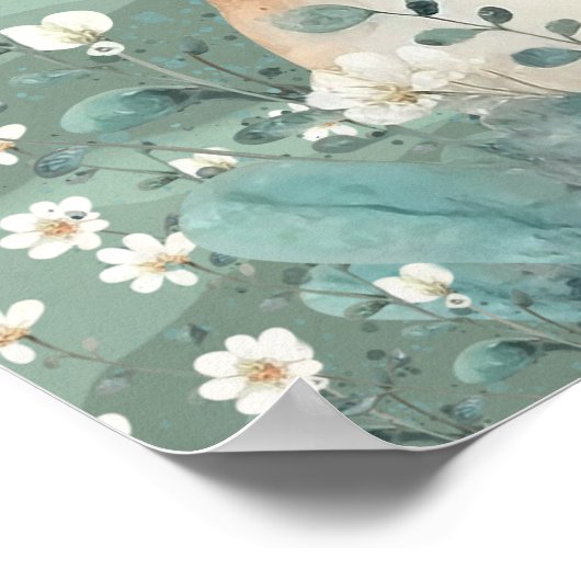 Konijnposter Poster (Hoek)