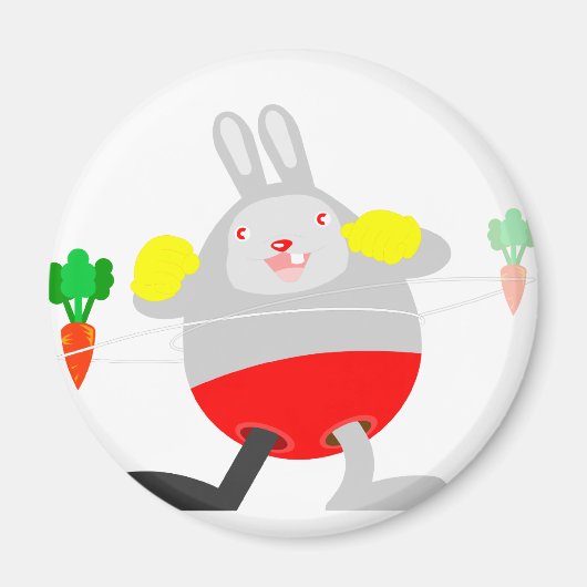 konijntje magneet (Voorkant)