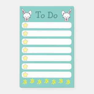 konijntje om te doen lijst post-it® notes
