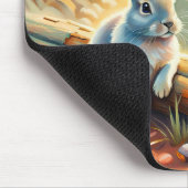 Konijntjes in het bos muismat (Hoek)