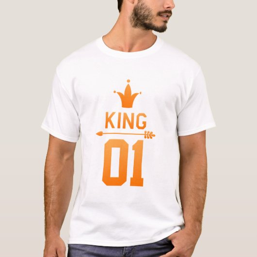 koning 01 t-shirt (Voorkant)