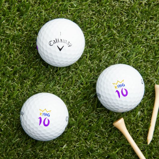koning 10 golfballen (Insitu Gras)