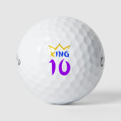koning 10 golfballen (Voorkant)