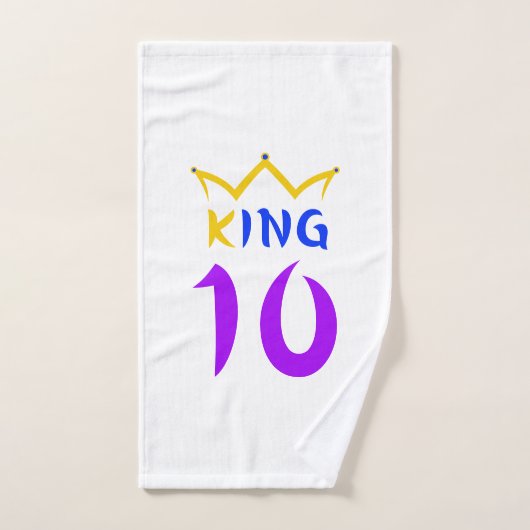 koning 10 handdoek (Handdoek)