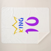 koning 10 sherpa deken (Voorkant (horizontaal))