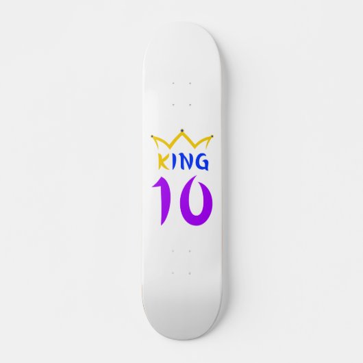 koning 10 skateboard (Voorkant)