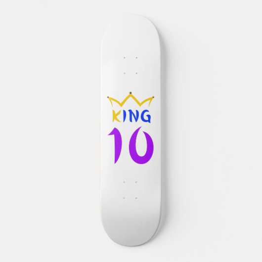koning 10 skateboard (Voorkant)