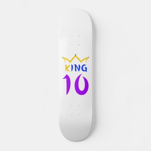 koning 10 skateboard (Voorkant)