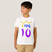 koning 10 t-shirt (Voorkant volledig)