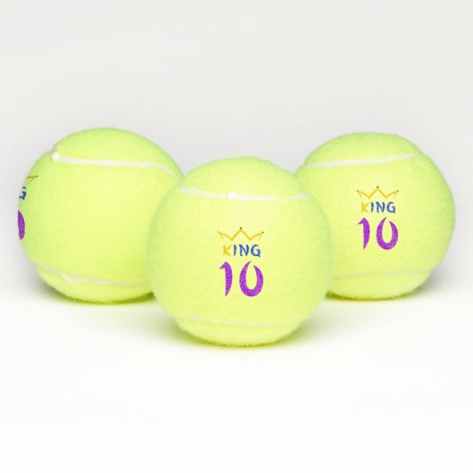 koning 10 tennisballen (Multi)