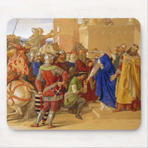 Koning Arthur en de Ridders van de Ronde Tafel Muismat