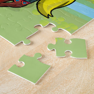 Koning arthur medikwaadaardige nacht en paard legpuzzel