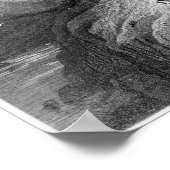 Koning Arthur ontdekt het Skelet Poster (Hoek)