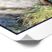 Koning Arthur trekt het zwaard van de Stone Poster (Hoek)