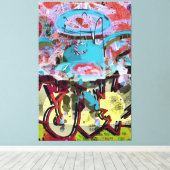 Koning CAB De Engel Canvas Afdruk (Insitu (Houten vloer))