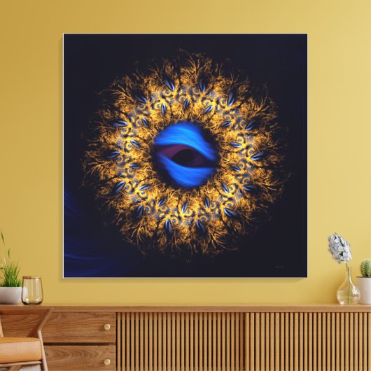 koning canvas afdruk (Insitu (Woonkamer))