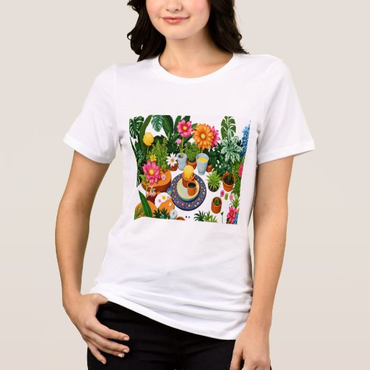 koning cezar Tri-Blend shirt (Voorkant)