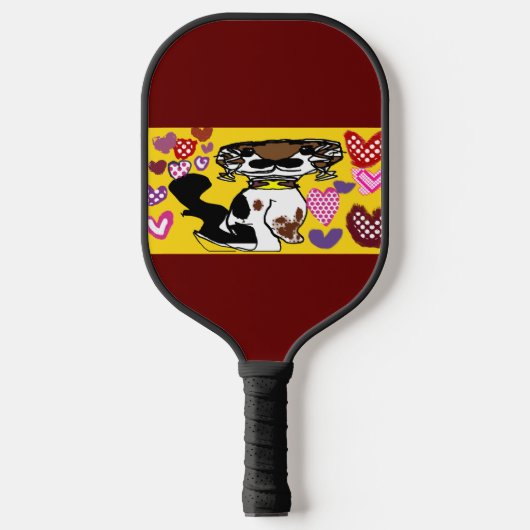 Koning charles cavalier mok sokken golf b pickleball paddle (Voorkant)