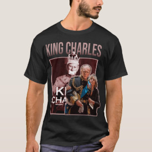koning charles grappige retro - koning Charles T-shirt