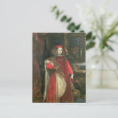 Koning Charles II van Spanje Briefkaart (Staand voorkant)
