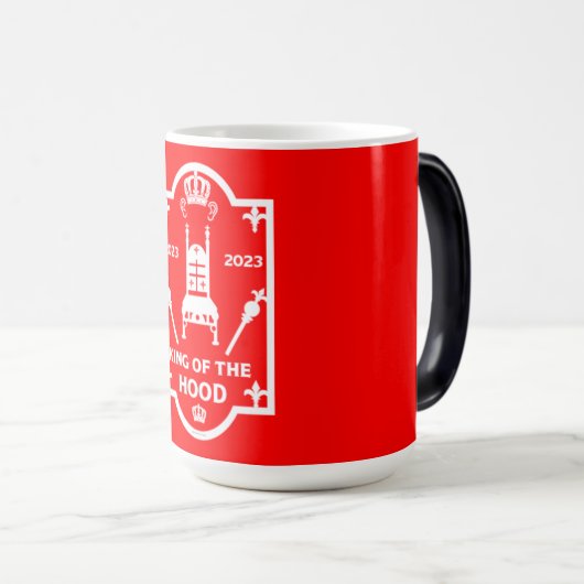 Koning Charles Royal Coronation 2023 Magische Mok (Voorkant rechts)