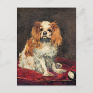 Koning Charles Spaniel, Briefkaart voor kunst