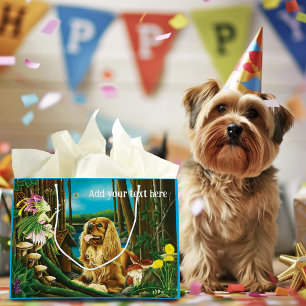Koning Charles Spaniel Sprite Fantasy Groot Cadeauzakje