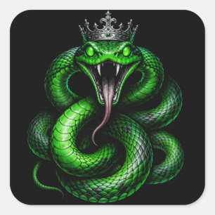 Koning Cobra Kroon Sticker