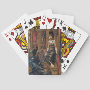 Koning Cophetua en de bedelmaagd (Burne-Jones) Pokerkaarten
