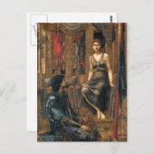 Koning Cophetua en het bedelmeisje Briefkaart (Voorkant / Achterkant)