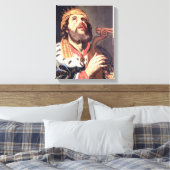 Koning David (panel) Canvas Afdruk (Insitu (Slaapkamer))