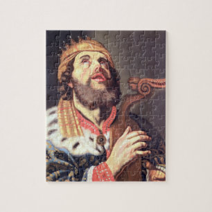 Koning David (panel) Legpuzzel
