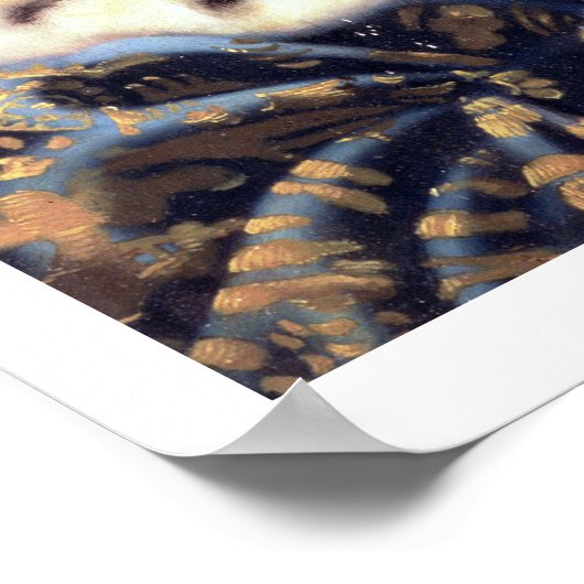 Koning David (panel) Poster (Hoek)