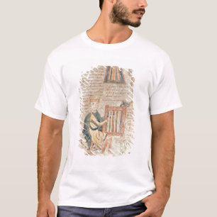 Koning David speelt een salterij van een salter T-shirt