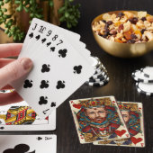 "Koning der harten" Pokerkaarten (Insitu)