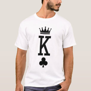 Koning der kaarten t-shirt