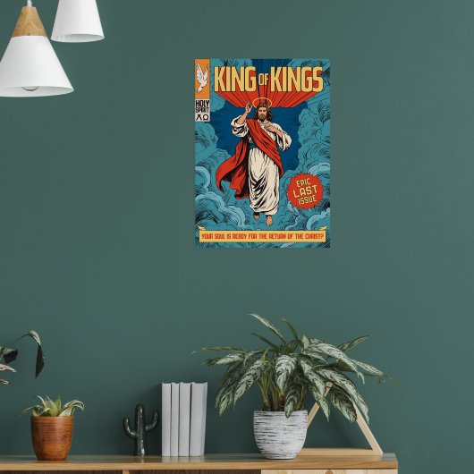 Koning der Koningen Poster (Woonkamer 1)