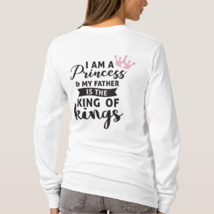 Koning der koningen Prinses T-shirt